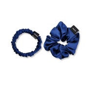 DOUX Set Scrunchies S und M aus Seide 2 St