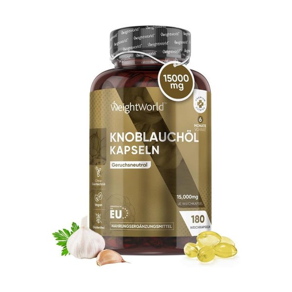 WeightWorld Knoblauchöl Kapseln 180 St