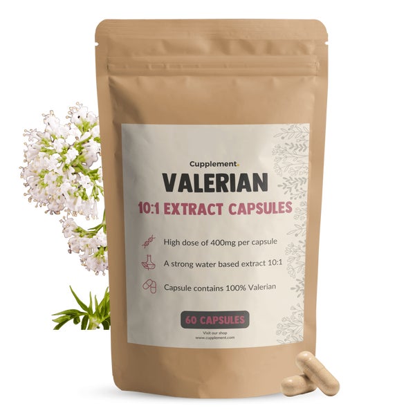 Cupplement - Baldrian Extrakt  400 mg - Kapseln 60 St