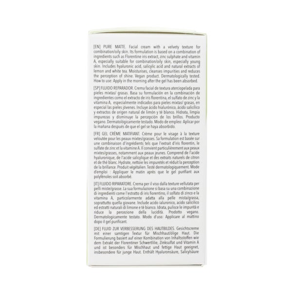Postquam SKIN CARE Purifity Pure Repair - Reparing Fluid with Matt Effect - 50 ml  .