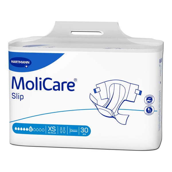 Molicare Slip 6 Tropfen Gr.XS 4X30 St