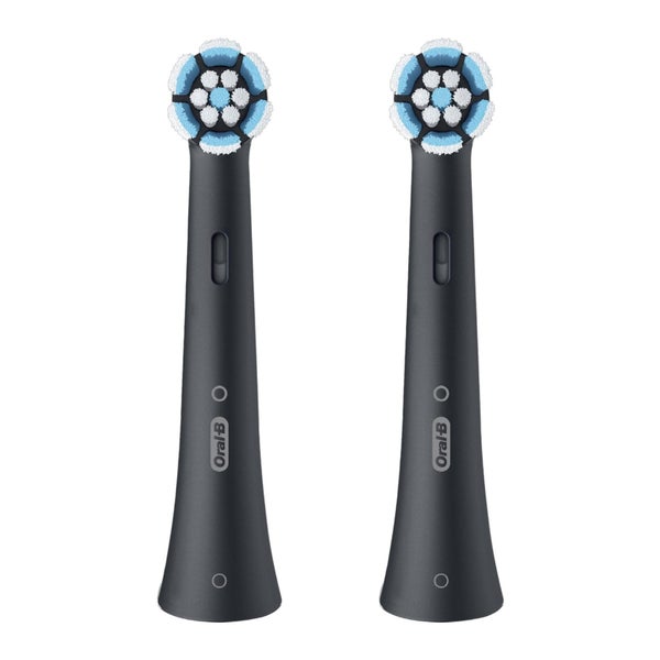 Oral-B iO Sanfte Reinigung schwarz 2er Ersatz-Zahnbürsten / Aufsteckbürsten