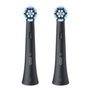 Oral-B iO Sanfte Reinigung schwarz 2er Ersatz-Zahnbürsten / Aufsteckbürsten