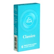 Produktabbildung: Classico – 6 Kondome 54 mm, anatomisch geformt, Retro-Design (6 Kondome) 6 St