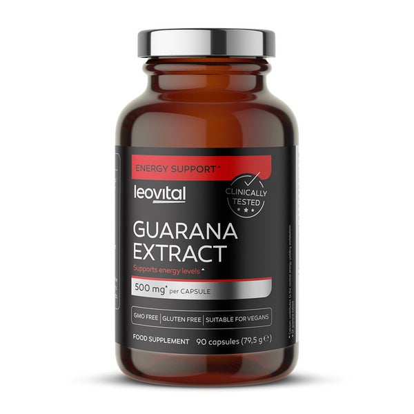 Polleo Guarana Extract, 90 Kapseln 90 St