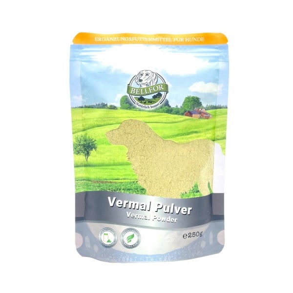 Bellfor Nahrungsergänzung für Hunde - Vermal - Pulver 250g 250 g