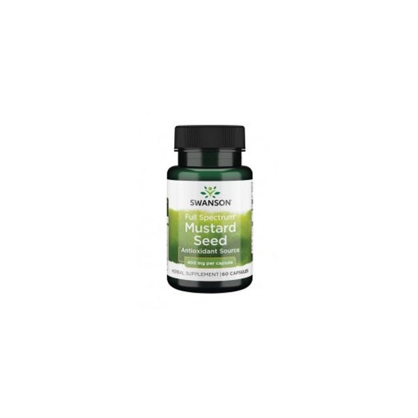 Vollspektrum-Senfkörner 400 mg, Kapseln 60 St