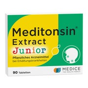 Meditonsin Extract Junior Pflanzliche Erkältungstabletten 90 St