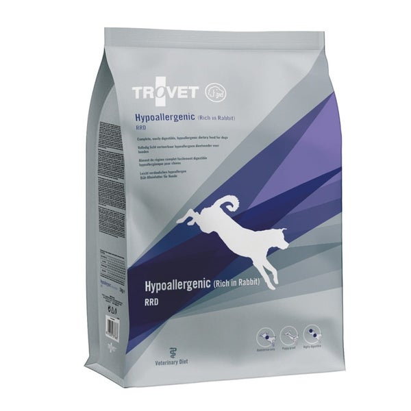 TROVET Hypoallergenic Rabbit RRD für Hunde 3 kg