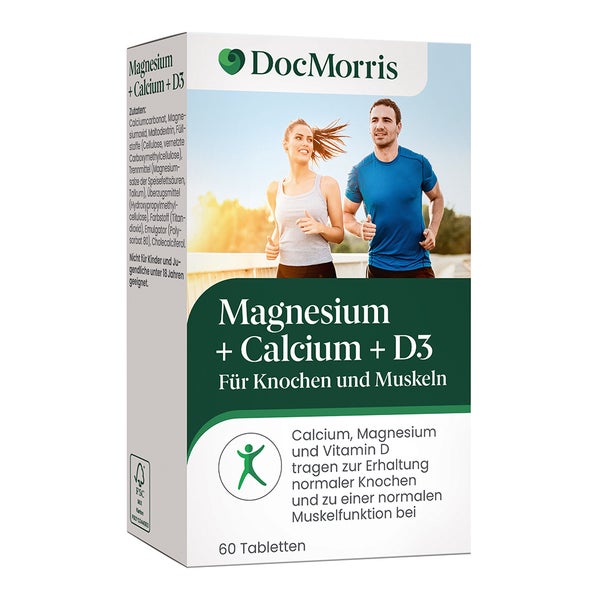 DocMorris Magnesium + Calcium + D3 60 St