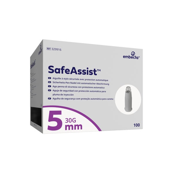 Safeassist Sicherheits-pen-nadel 5 Mm 100 St
