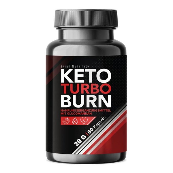 Saint Nutrition® Keto Turbo Burn | Ergänzung für Ihre Diät & Ziele beim Abnehmen 60 St