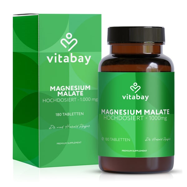 Vitabay Magnesium Malat 1000mg 180 St