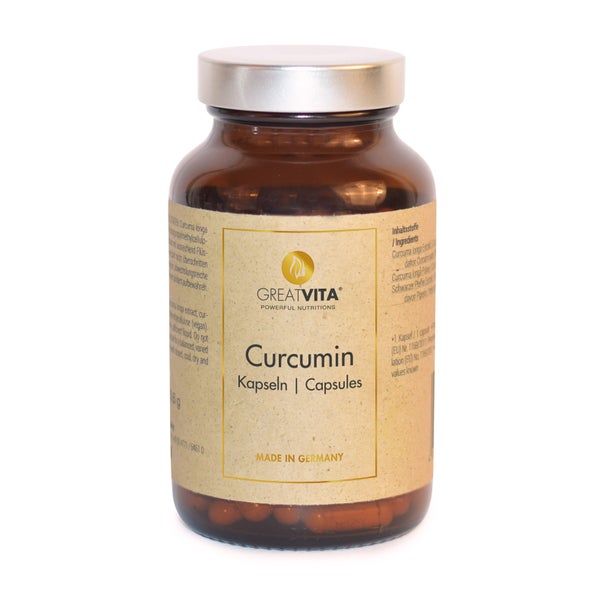 GreatVita Curcumin Extrakt Kapseln 120 St