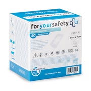 Produktabbildung: Dr. Kuechler Medical® Wundpflaster 6x7 cm steril sensitiv 50 St