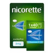 Produktabbildung: nicorette® Lutschtabletten 2 mg 40 St