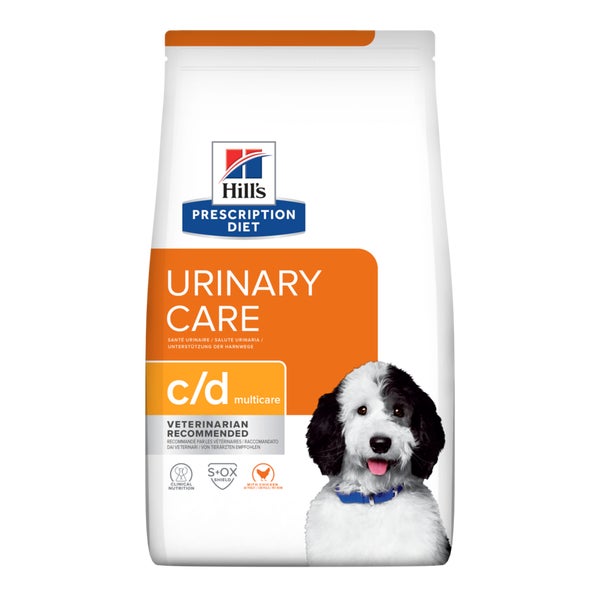HILL'S Prescription Diet Canine c/d Multicare Futter für Hunde mit Harnwegserkrankungen 1,5 kg
