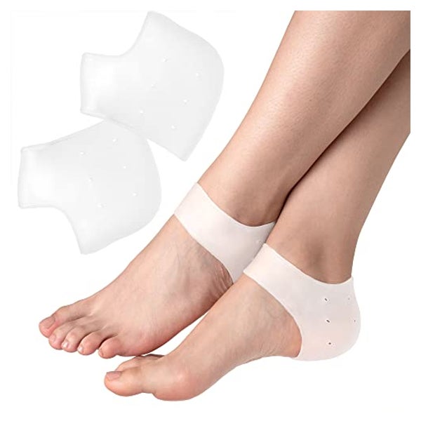 Health Press® Fersenpolster Silikon Socken 6 St