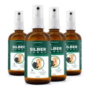 Silberkraft Kolloidales Silberspray 4 x 100 ml 400 ml