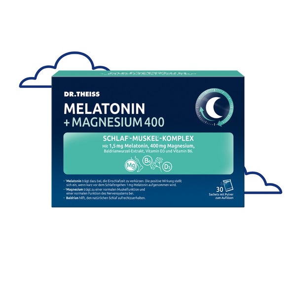 Dr. Theiss Melatonin + Magnesium Schlaf-Komplex 30X5 g