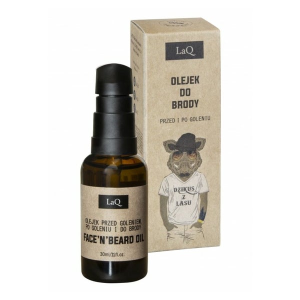 LAQ Forest Savage Pre & After Shave Bartöl 30ml 0,03 l