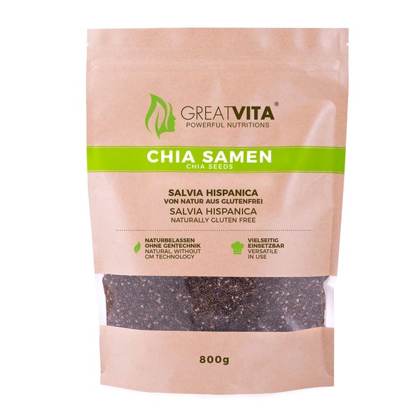 GreatVita Chia Samen 800 g