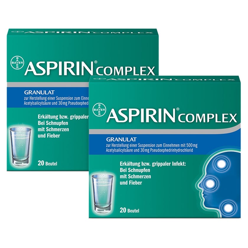Aspirin® Complex Granulat Doppelpack 2X20 St