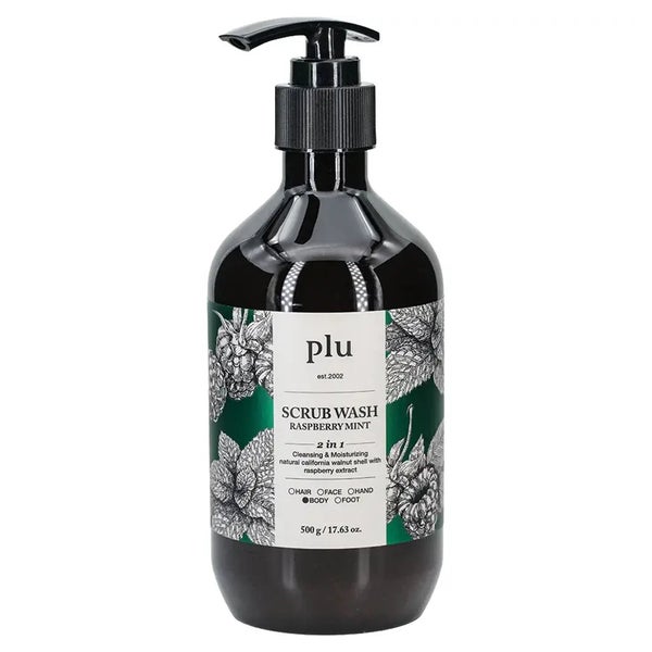 PLU Scrub Wash Himbeere & Minze 500 g