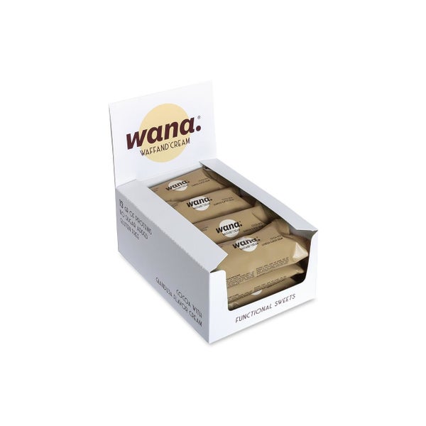WaNa Protein-Riegel Vollmilchschokolade mit Haselnuss-Schoko-Creme / Gianduia