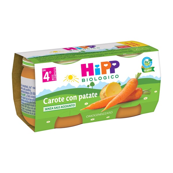 HiPP Bio Karotten mit Kartoffeln