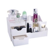 UNIQ Make-up & Hautpflege Organizer mit 9 Fächern - Weiß