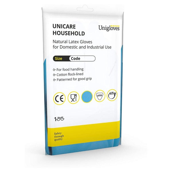 Unigloves Haushalts-Handschuhe 1 Paar Größe L 2 St