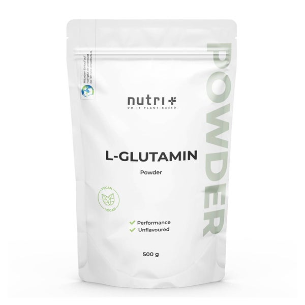 nutri+ L-Glutamin Pulver Aminosäure 500 g