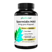 plantomol® Spermidin MAX ohne Pfeffer - 6mg Spermidin/Kapsel