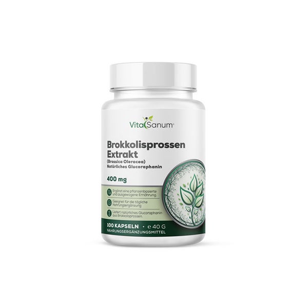 VitaSanum® Brokkolisprossen-Extrakt – Brassica oleracea – 10  St