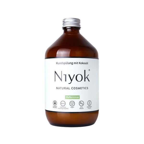 Niyok Mundspülung Pfefferminze 500 ml