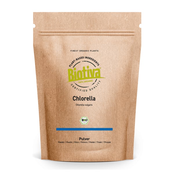 Biotiva Chlorella Pulver Bio 100 g