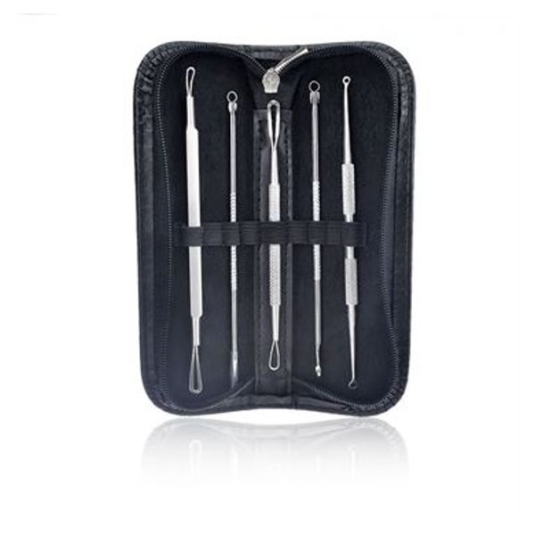 UNIQ Professionelles Pickel- und Mitesser-Entferner Set (5-teilig)