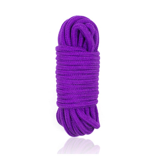 10 meter-Cotton  Rope Lila 1 St