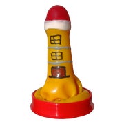 Scherzkondom «Leuchtturm» – handbemaltes maritimes Design (1 Stück) 1 St