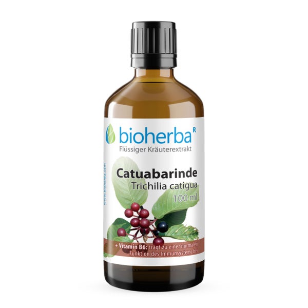 Bioherba Catuabarinde Trichilia catigua Tropfen Tinktur 100 ml