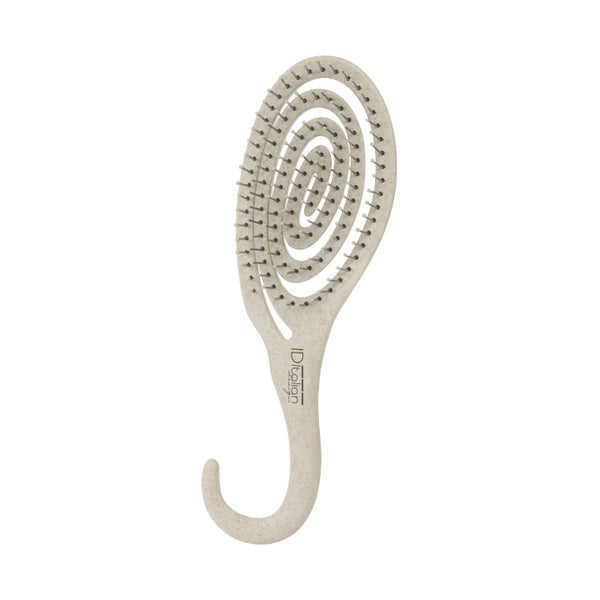 Italian Design ACCESSORIES BIODEGRADABLE BRUSH WITH SPIRAL HOOK  .