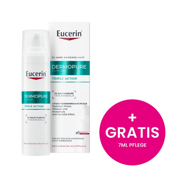 Eucerin Dermopure Clinical Triple Action Creme 40 ml