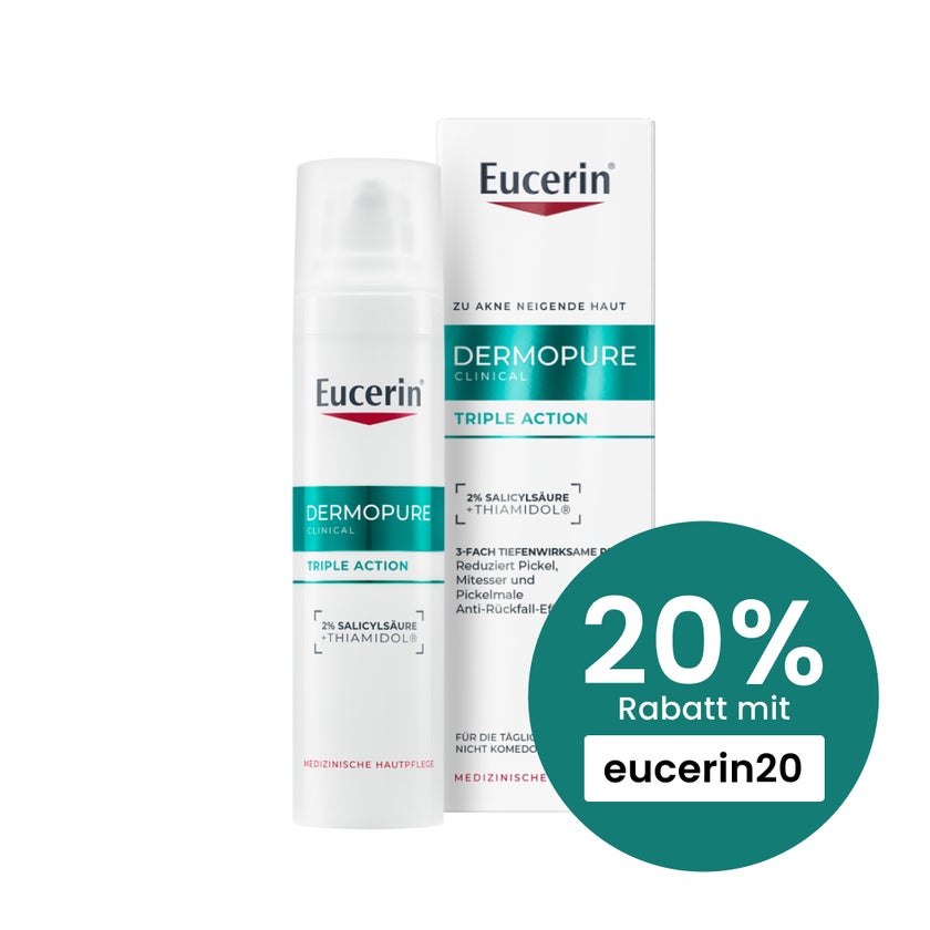 Eucerin Dermopure Clinical Triple Action Creme 40 ml