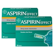 Produktabbildung: Aspirin® Effect Granulat Doppelpack 2X20 St
