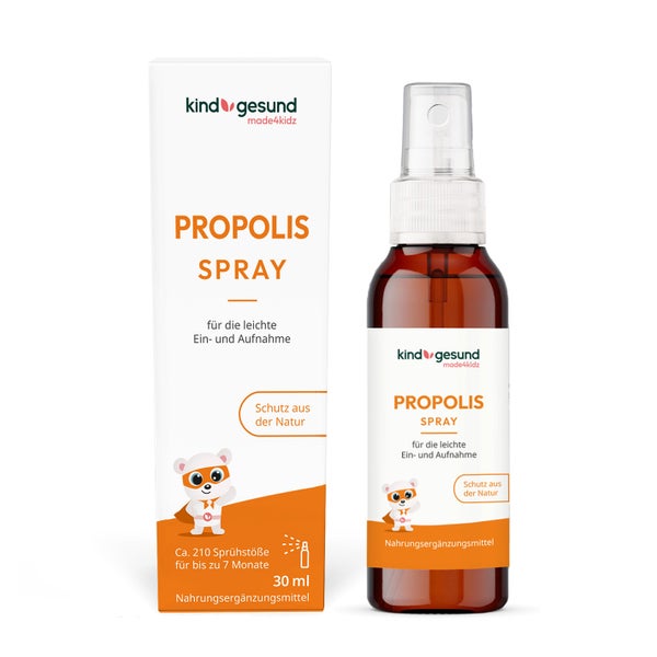 Propolis Spray Kinder, 10% Propolis Mundspray - kindgesund 30 ml