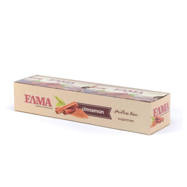 ELMA Zimt Mastix-Kaugummi zuckerfrei Box (10 x 10) 100 St