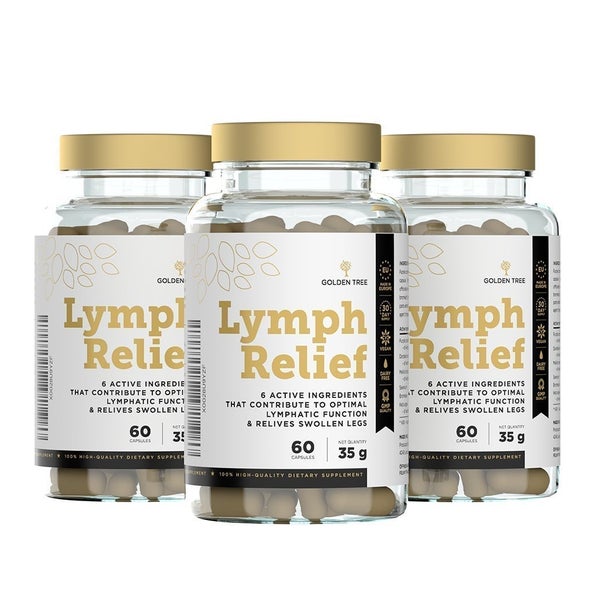 Golden Tree Lymph Relief - Lymphsystem & Entstauung | 2+1 gratis | 180 St