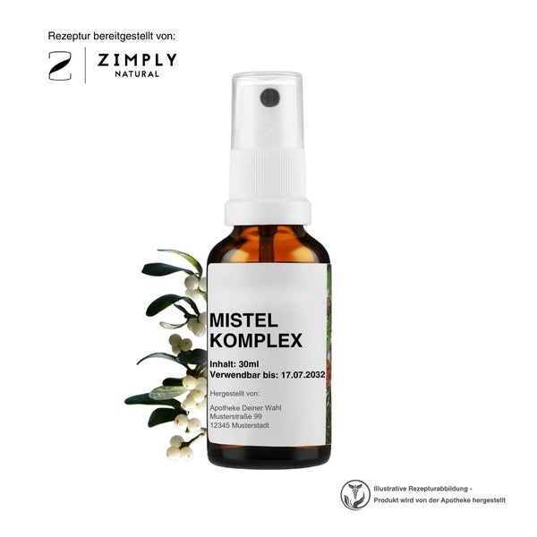 Zimply Natural MISTEL KOMPLEX - Pflanzbasierte Rezeptur 30 ml