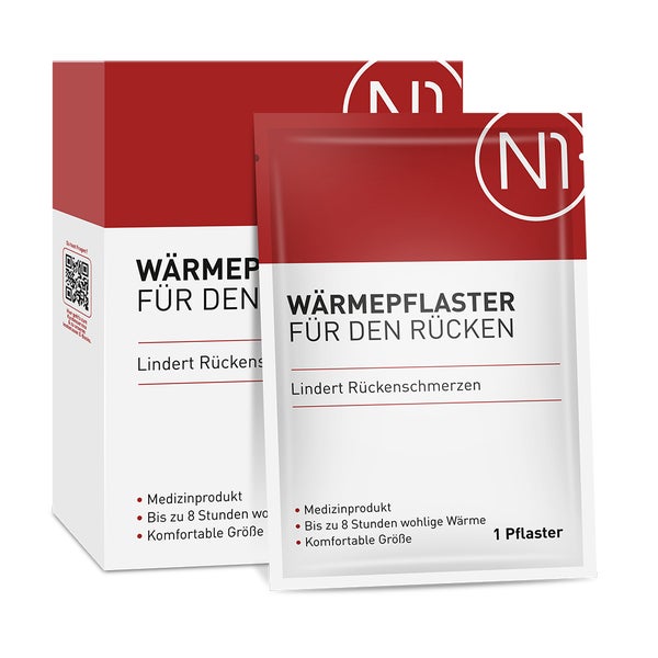 N1 langanhaltende Wärmepflaster 4 St